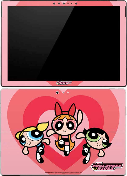 Cartoon Network Powerpuff Girls Hearts Surface Pro (2017) Skin