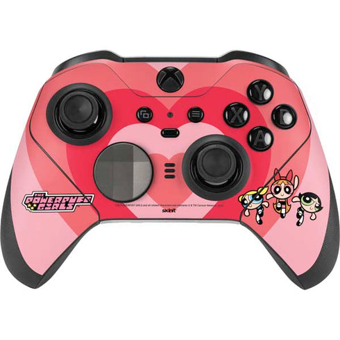Cartoon Network Powerpuff Girls Hearts Xbox Elite Wireless Controller Series 2 Skin