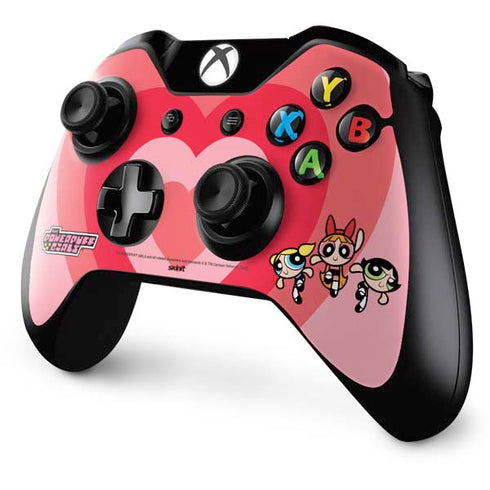 Cartoon Network Powerpuff Girls Hearts Xbox One Controller Skin