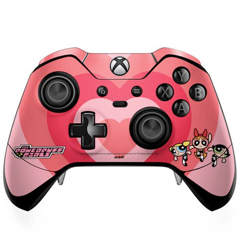 Cartoon Network Powerpuff Girls Hearts Xbox One Elite Controller Skin