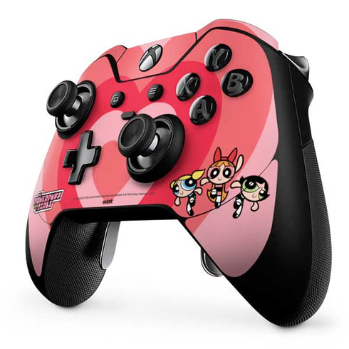 Cartoon Network Powerpuff Girls Hearts Xbox One Elite Controller Skin