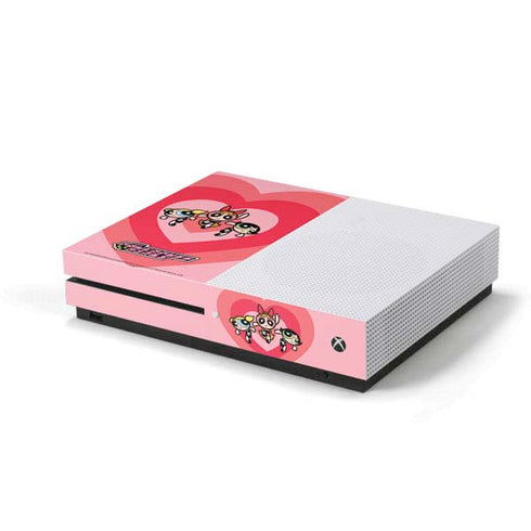 Cartoon Network Powerpuff Girls Hearts Xbox One S Console Skin