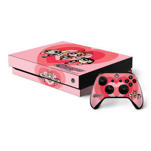 Cartoon Network Powerpuff Girls Hearts Xbox One X Bundle Skin