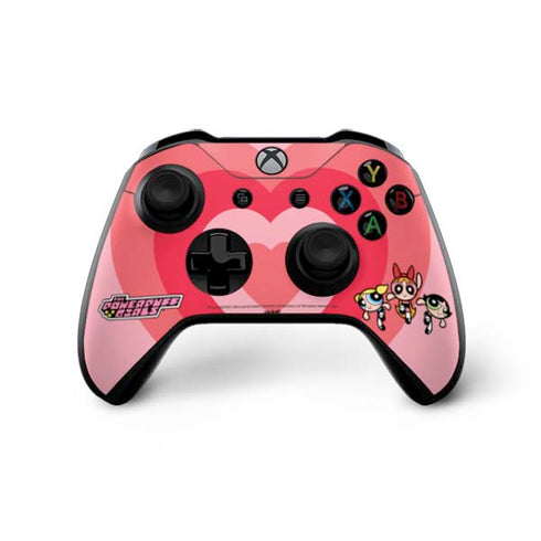 Cartoon Network Powerpuff Girls Hearts Xbox One X Controller Skin