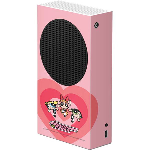 Cartoon Network Powerpuff Girls Hearts Xbox Series S Console Skin