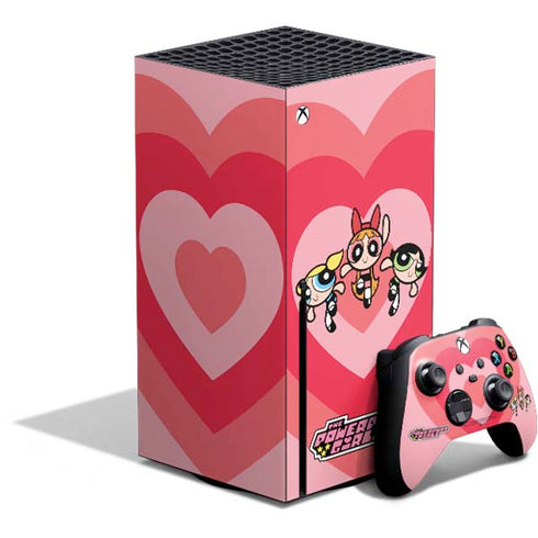 Cartoon Network Powerpuff Girls Hearts Xbox Series X Bundle Skin