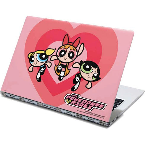 Cartoon Network Powerpuff Girls Hearts Yoga 910 2-in-1 14in Touch-Screen Skin