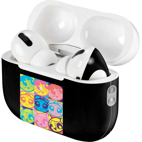 Cartoon Network Powerpuff Girls Neon AirPods Pro 2nd Gen Skin