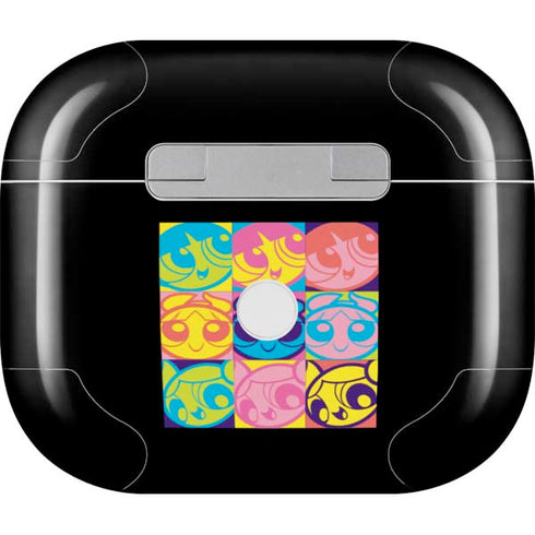 Cartoon Network Powerpuff Girls Neon Apple AirPods (3rd Gen 2021) Skin