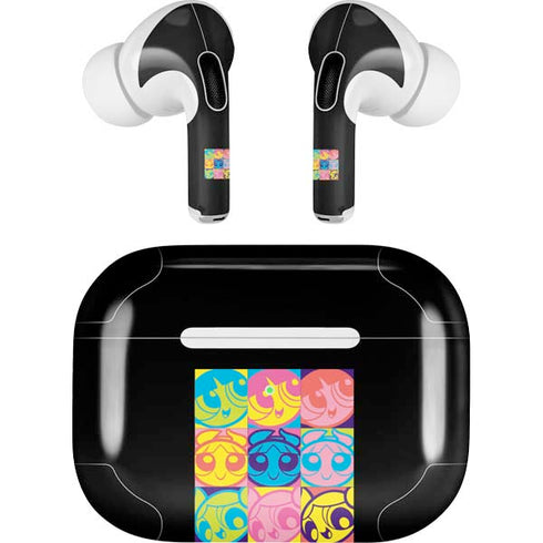 Cartoon Network Powerpuff Girls Neon Apple AirPods Pro Skin