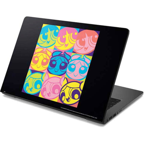 Cartoon Network Powerpuff Girls Neon Dell Chromebook Skin