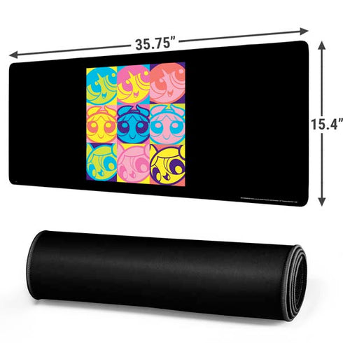 Cartoon Network Powerpuff Girls Neon Gaming Mouse Pad