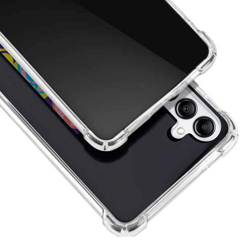 Cartoon Network Powerpuff Girls Neon Galaxy A14 5G Clear Case