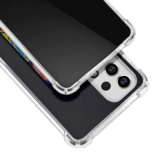 Cartoon Network Powerpuff Girls Neon Galaxy A33 5G Clear Case