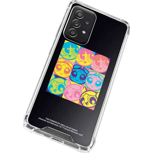 Cartoon Network Powerpuff Girls Neon Galaxy A52 5G Clear Case