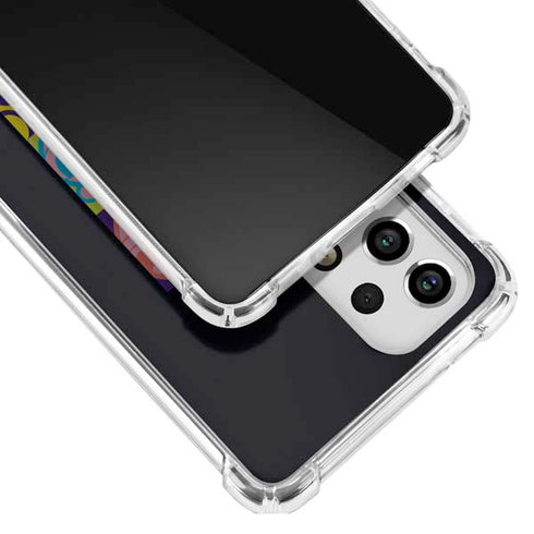 Cartoon Network Powerpuff Girls Neon Galaxy A53 5G Clear Case