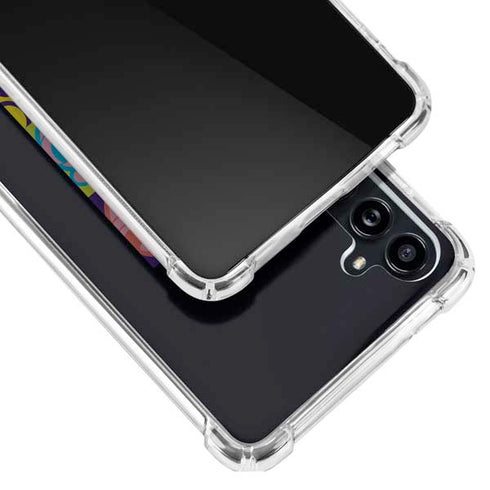 Cartoon Network Powerpuff Girls Neon Galaxy A54 5G Clear Case