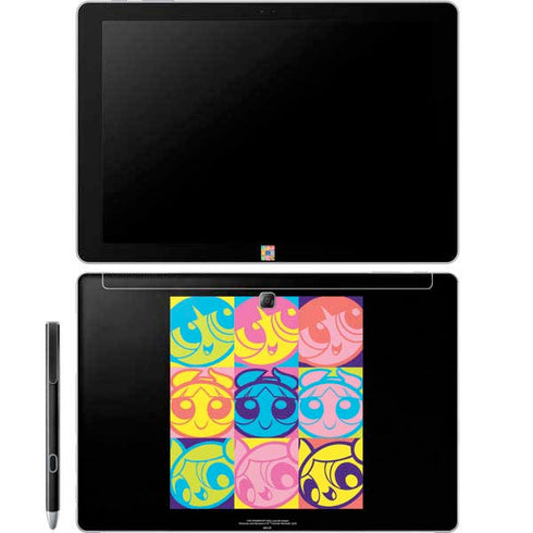 Cartoon Network Powerpuff Girls Neon Galaxy Book 12in Skin