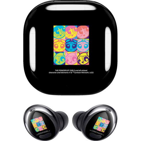 Cartoon Network Powerpuff Girls Neon Galaxy Buds Pro Skin