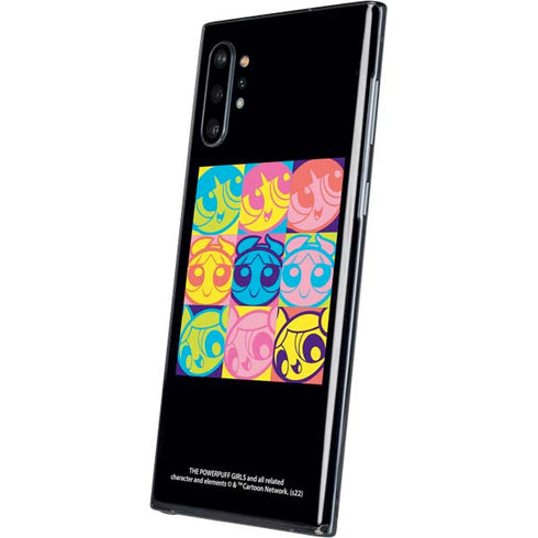 Cartoon Network Powerpuff Girls Neon Galaxy Note 10 Plus Skin