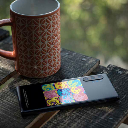 Cartoon Network Powerpuff Girls Neon Galaxy Note 10 Plus Skin