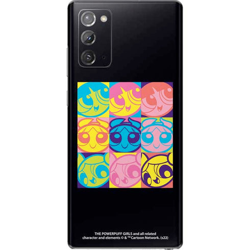 Cartoon Network Powerpuff Girls Neon Galaxy Note20 5G Skin