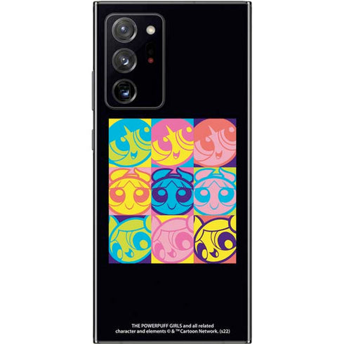 Cartoon Network Powerpuff Girls Neon Galaxy Note20 Ultra 5G Skin