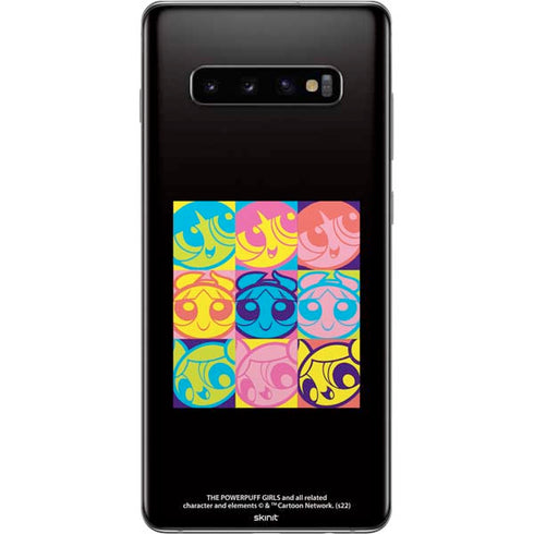 Cartoon Network Powerpuff Girls Neon Galaxy S10 Plus Skin