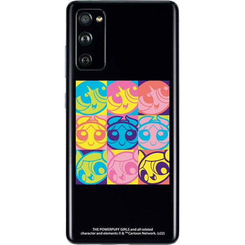 Cartoon Network Powerpuff Girls Neon Galaxy S20 Fan Edition Skin