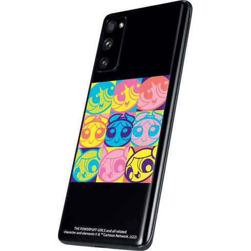 Cartoon Network Powerpuff Girls Neon Galaxy S20 Fan Edition Skin