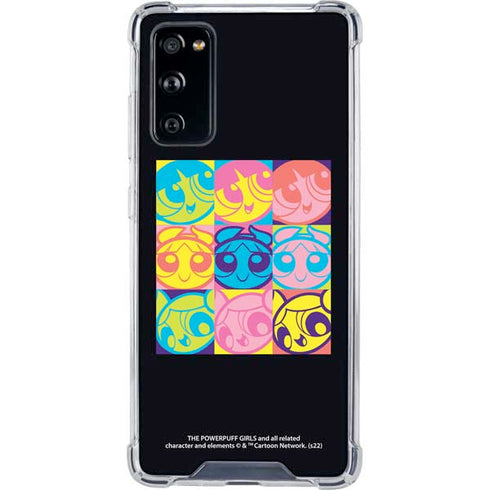 Cartoon Network Powerpuff Girls Neon Galaxy S20 FE Clear Case