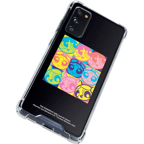 Cartoon Network Powerpuff Girls Neon Galaxy S20 FE Clear Case