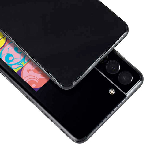 Cartoon Network Powerpuff Girls Neon Galaxy S21 5G Skin