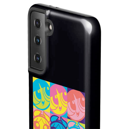 Cartoon Network Powerpuff Girls Neon Galaxy S21 FE Pro Case