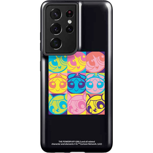 Cartoon Network Powerpuff Girls Neon Galaxy S21 Ultra 5G Pro Case