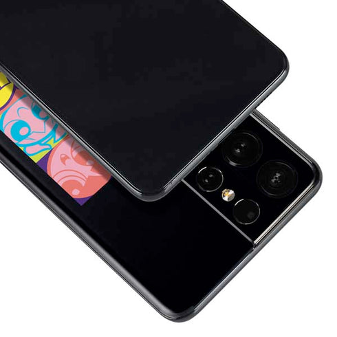Cartoon Network Powerpuff Girls Neon Galaxy S21 Ultra 5G Skin