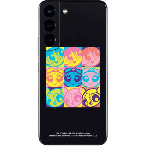 Cartoon Network Powerpuff Girls Neon Galaxy S22 Skin