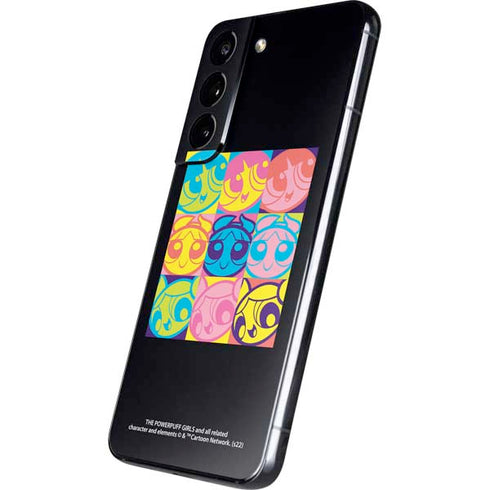Cartoon Network Powerpuff Girls Neon Galaxy S22 Skin