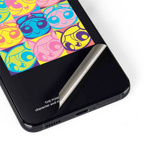 Cartoon Network Powerpuff Girls Neon Galaxy S22 Skin