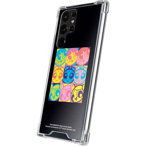 Cartoon Network Powerpuff Girls Neon Galaxy S22 Ultra Clear Case