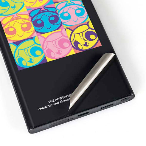 Cartoon Network Powerpuff Girls Neon Galaxy S22 Ultra Skin