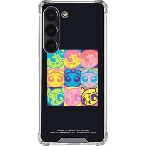 Cartoon Network Powerpuff Girls Neon Galaxy S23 Clear Case