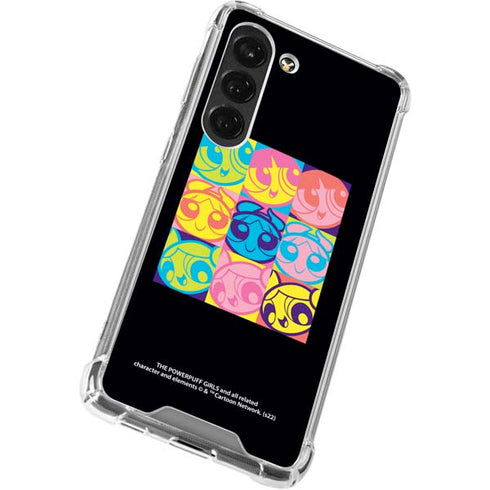 Cartoon Network Powerpuff Girls Neon Galaxy S23 Clear Case