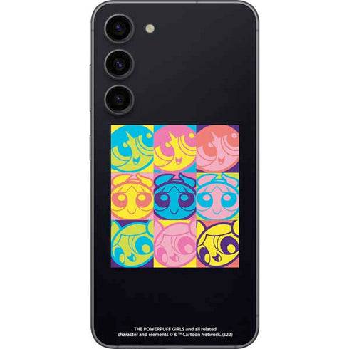 Cartoon Network Powerpuff Girls Neon Galaxy S23 Plus Skin