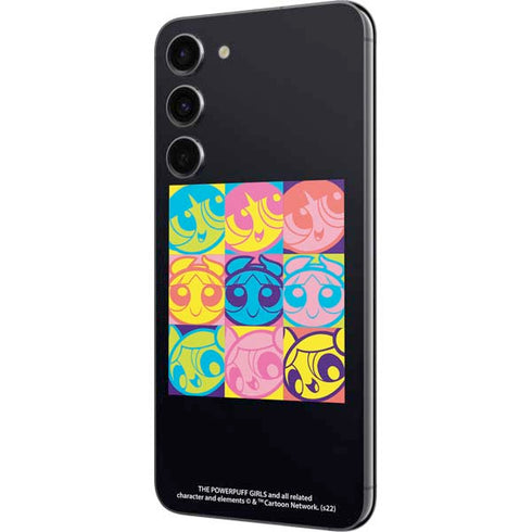Cartoon Network Powerpuff Girls Neon Galaxy S23 Plus Skin