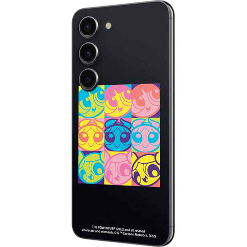 Cartoon Network Powerpuff Girls Neon Galaxy S23 Skin