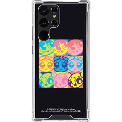 Cartoon Network Powerpuff Girls Neon Galaxy S24 Ultra Clear Case