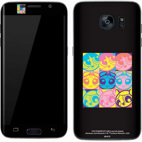 Cartoon Network Powerpuff Girls Neon Galaxy S7 Skin