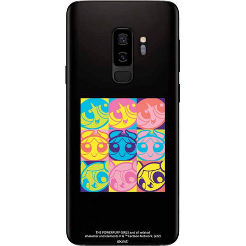 Cartoon Network Powerpuff Girls Neon Galaxy S9 Plus Skin