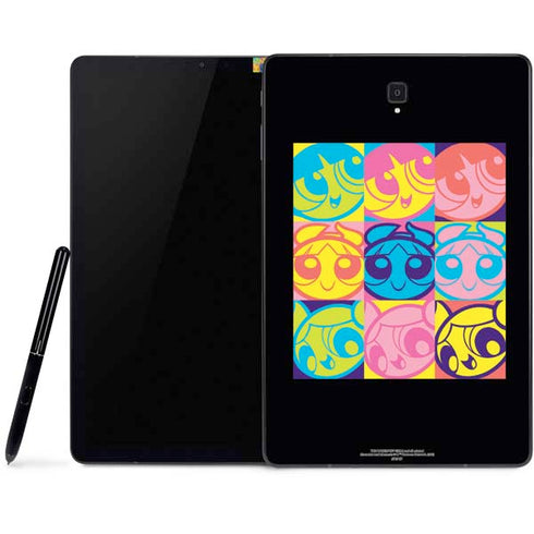 Cartoon Network Powerpuff Girls Neon Samsung Galaxy Tab Skin